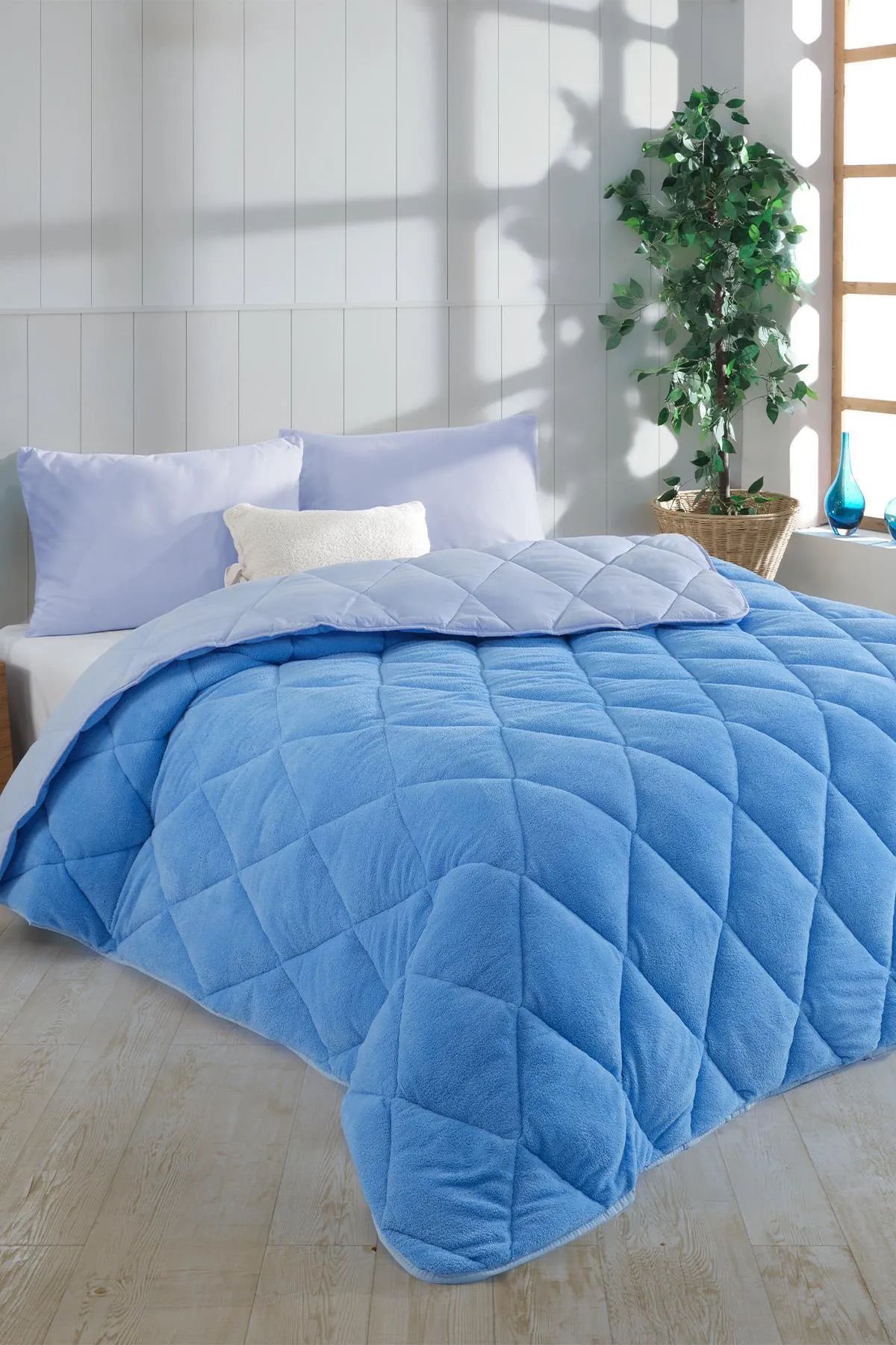 Sıcacık Konfor: Tek Kişilik Welsoft Yorgan + Çarşaf + Yastık Kılıfı